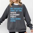 Elephant Party For Introvert Going Comfort Colors Sweatshirt Pepper Elephant Party For Introvert Going Comfort Colors Sweatshirt Pepper