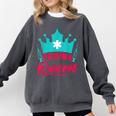EMT Trauma Queen Paramedic Student T-Shirt Graduation Comfort Colors Sweatshirt Pepper