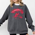 Enchanted Mesa Plateau Nostalgia Comfort Colors Sweatshirt Pepper