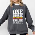 English Major Shirt Now Hotter By One Degree Graduation Comfort Colors Sweatshirt Pepper