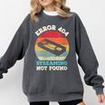 Error 404 Streaming Not Found Nostalgia VHS Retro Tape Comfort Colors Sweatshirt Pepper