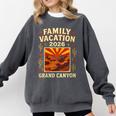 Family Vacation Grand Canyon 2026 Nostalgia Comfort Colors Sweatshirt Pepper