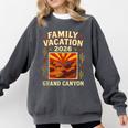 Family Vacation Grand Canyon 2026 Nostalgia Comfort Colors Sweatshirt Pepper