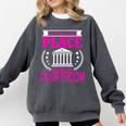 Female Lawyer Women Law Student Graduation Bar Exam Comfort Colors Sweatshirt Pepper