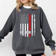 Fire Academy Survivor Firemen Fire School Graduation Comfort Colors Sweatshirt Pepper