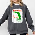 Florida Roots Florida Nostalgia Comfort Colors Sweatshirt Pepper