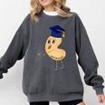 Flossing Cashew OIT For Tree Nut OIT Graduation Comfort Colors Sweatshirt Pepper