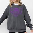 Football Senior Night Football Senior 2025 Graduation 36 Comfort Colors Sweatshirt Pepper