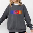 Frank Rapper Nostalgia Alternative R&B Mixtape Ocean Ultra Premium Tri-Blend Comfort Colors Sweatshirt Pepper