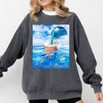Frutiger Aero Aesthetic Tech Bubble Tea Boba Milktea Fishes Comfort Colors Sweatshirt Pepper Frutiger Aero Aesthetic Tech Bubble Tea Boba Milktea Fishes Comfort Colors Sweatshirt Pepper