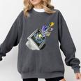 Frutiger Aero Aesthetic Tech Computer Aquarium Fishes Comfort Colors Sweatshirt Pepper Frutiger Aero Aesthetic Tech Computer Aquarium Fishes Comfort Colors Sweatshirt Pepper
