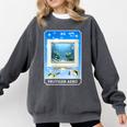 Frutiger Aero Aesthetic Tech Computer Aquarium Tarot Card Comfort Colors Sweatshirt Pepper Frutiger Aero Aesthetic Tech Computer Aquarium Tarot Card Comfort Colors Sweatshirt Pepper