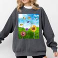 Frutiger Aero Aesthetic Tech Scenery Fishes Sunflower Raglan Baseball Tee Comfort Colors Sweatshirt Pepper Frutiger Aero Aesthetic Tech Scenery Fishes Sunflower Raglan Baseball Tee Comfort Colors Sweatshirt Pepper