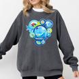 Frutiger Aero Metro Abstract Maximalism 2000s Nostalgia Premium Tri-Blend Comfort Colors Sweatshirt Pepper Frutiger Aero Metro Abstract Maximalism 2000s Nostalgia Premium Tri-Blend Comfort Colors Sweatshirt Pepper