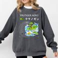 Frutiger Aero Y2K Fashion Trends Statement Piece Tech Orbite Premium Tri-Blend Comfort Colors Sweatshirt Pepper