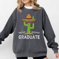Fun High School College Graduate Humor Graduation Comfort Colors Sweatshirt Pepper
