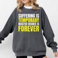 FUnny MBA Student Mastered It Masters Degree Graduation Comfort Colors Sweatshirt Pepper
