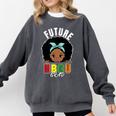 Future HBCU Grad Girl Graduation Historically College Comfort Colors Sweatshirt Pepper