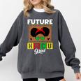 Future HBCU Grad HBCU Tomorrow Girl Graduation Kids Comfort Colors Sweatshirt Pepper