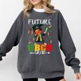 Future HBCU Grad History Boy Graduation HBCU Kids Comfort Colors Sweatshirt Pepper