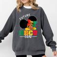 Future HBCU Grad History Girl Graduation HBCU Kids Comfort Colors Sweatshirt Pepper