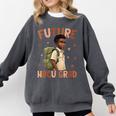 Future HBCU Grad History Month Graduation Boys Kids Comfort Colors Sweatshirt Pepper