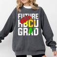 Future HBCU Graduate Afro Girls College Graduation Comfort Colors Sweatshirt Pepper