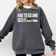 GED Graduation For Him Her Women Men GED Graduate Comfort Colors Sweatshirt Pepper