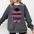 This Girl Got Her Masters Degree Graduation Mastered It 2024 Comfort Colors Sweatshirt Pepper