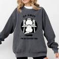 Go Away I'm Introverting Cat With Coffee Comfort Colors Sweatshirt Pepper Go Away I'm Introverting Cat With Coffee Comfort Colors Sweatshirt Pepper