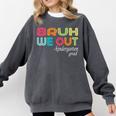 Goodbye Kindergarten Hello 1st Grade Kindergarten Graduation Premium Comfort Colors Sweatshirt Pepper