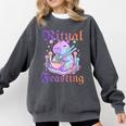 Goth Capybara Ramen Ritual Feasting Soft Introvert Art Comfort Colors Sweatshirt Pepper Goth Capybara Ramen Ritual Feasting Soft Introvert Art Comfort Colors Sweatshirt Pepper