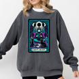 Gothic Girl Tarot Card Introverted Reader And Reading Comfort Colors Sweatshirt Pepper Gothic Girl Tarot Card Introverted Reader And Reading Comfort Colors Sweatshirt Pepper