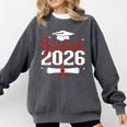 Graduate 2026 For Class Of 2026 Graduation Comfort Colors Sweatshirt Pepper