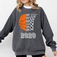 Graduate Senior Class 2020 Graduation Basketball Player Comfort Colors Sweatshirt Pepper