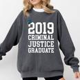 Graduation 2019 Criminal Justice Tshirt Comfort Colors Sweatshirt Pepper