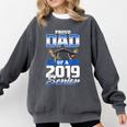 Graduation 2019 TShirt Proud Dad Of Senior Comfort Colors Sweatshirt Pepper