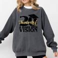 Graduation 2020 A Class With Vision Comfort Colors Sweatshirt Pepper