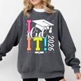 I Did It Graduation 2026 Graduate Class Of 2025 Senior 26 Comfort Colors Sweatshirt Pepper