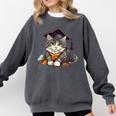 Graduation Cat Graduation Present For Graduate Grad Comfort Colors Sweatshirt Pepper Graduation Cat Graduation Present For Graduate Grad Comfort Colors Sweatshirt Pepper