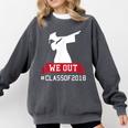 Graduation Class 2018 Dabbing College Grad Shirt Comfort Colors Sweatshirt Pepper
