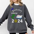 Graduation Cruise 2024 Ship Boat Vacation Summer Vacation Men Women Kids Comfort Colors Sweatshirt Pepper