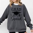 Graduation Grad Squad Comfort Colors Sweatshirt Pepper