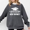 Graduation Motivation Joke University High School Student Comfort Colors Sweatshirt Pepper