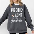 Graduation Shirt 2018 Proud Aunt Of a Graduate Comfort Colors Sweatshirt Pepper