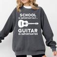 Graduation Shirt For Guitar Players & Band Member Comfort Colors Sweatshirt Pepper