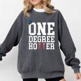Graduation Shirts 2021 2022 One Degree Hotter Graduate Comfort Colors Sweatshirt Pepper