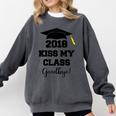Graduation T Shirt Kiss My Class 2018 Goodbye Comfort Colors Sweatshirt Pepper