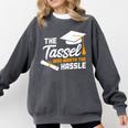 Graduation T Shirt Tassel Was Worth The Hassle Tee Comfort Colors Sweatshirt Pepper