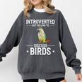 Green Cheek Conure Introvert Parrot Bird Conure Comfort Colors Sweatshirt Pepper Green Cheek Conure Introvert Parrot Bird Conure Comfort Colors Sweatshirt Pepper